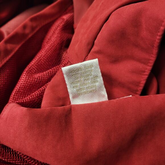 Antigua Boat Jacket Hatteras Island Yachts Gear Womens XL Red Mock Neck Zip - Picture 13 of 15